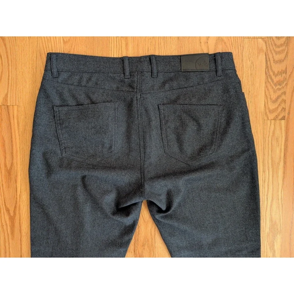 Peter Millar Crown Crafted Excursionist Flex Alpine Pants Mens 36x27 Star Dust